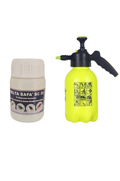 Alphamost Sc 50ml Haşere Ilacı/2lt Basınçlı Ilaçlama Pompası 2'li Set