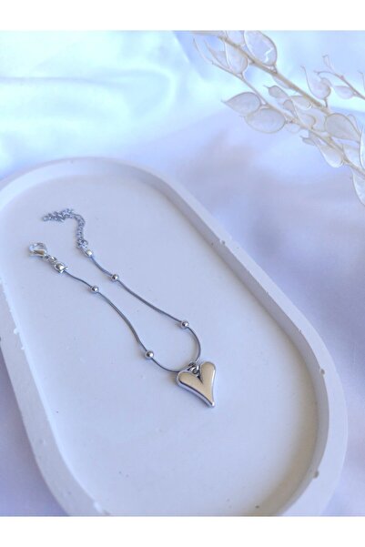 LE&DA Accessory سلسلة من الفولاذ المقاوم للصدأ سعة 316 لتر × سوار قلب جمالي ف...