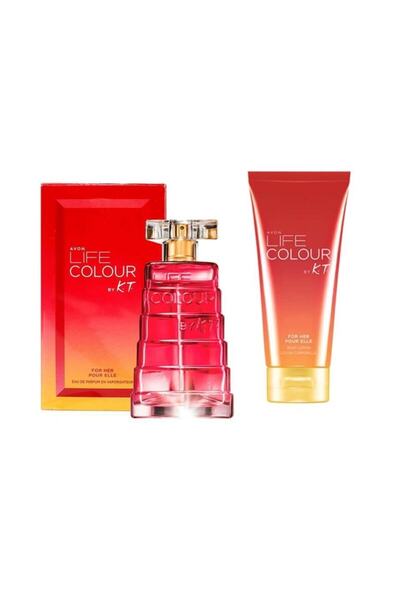 AVON Life Colour 50 Ml Edp Bayan Parfüm + Vücut Losyonu