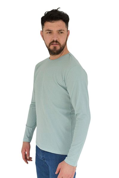 DYNAMO Men's Null Collar Seasonal Sweatshirt 6725 Bgl-st02716