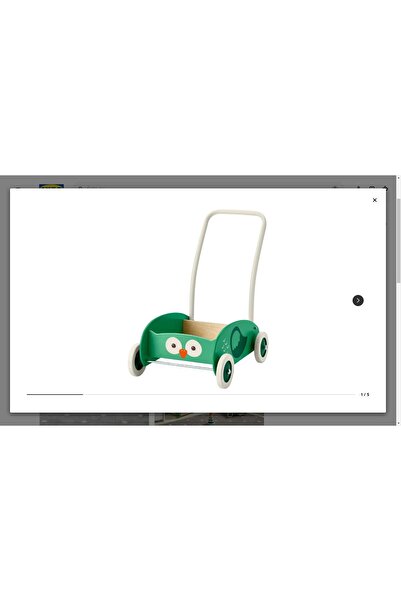 IKEA Uppsta Yürüme Öğrenme Arabası, Yeşil