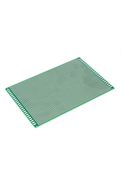 Genel Markalar 8x12 Cm Çift Yüzlü Delikli Bakır Plaket 2 Katman