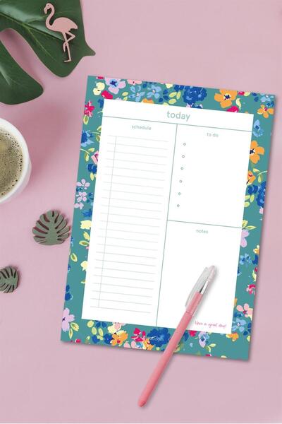 Fabooks Turkuaz Günlük Bloknot