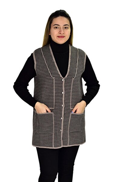 CAPTURE Жіночий трикотажний жилет з кишенями BGL-ST03347