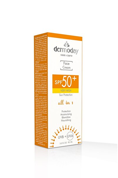 Dermoday Spf 50+ Güneş Koruyucu Yüz Kremi 90 ml