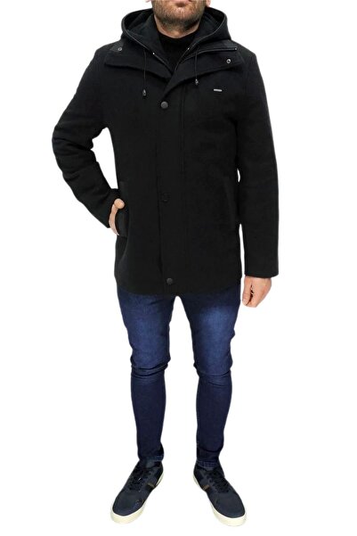 DYNAMO Ανδρικό παλτό με κουκούλα 9040 BGL-ST03247