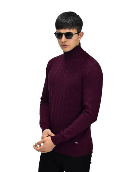 Raymons Men's Sports Turtleneck Sweater R22507 BGL-ST03177