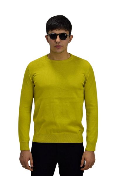 Raymons Men's Sports Plain Crew Neck Sweater R22920 BGL-ST03182