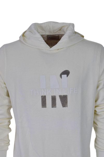Raymons Men's Hooded Printed Basic Sweatshirt R2222 BGL-ST03194