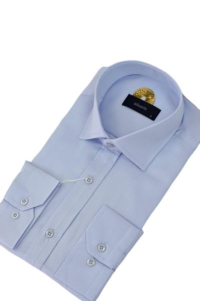 ADVANTE Cămașă clasică cu mânecă lungă pentru bărbați Micro BGL-ST03497