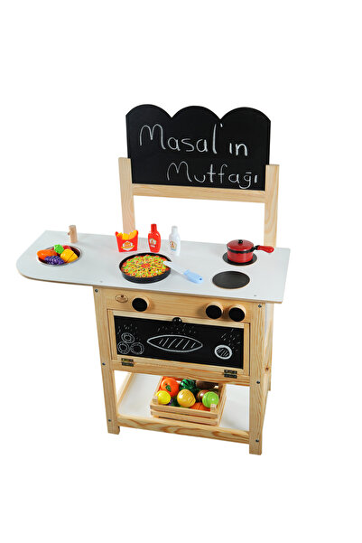 Masal Oyuncak Ahşap Mutfak Seti