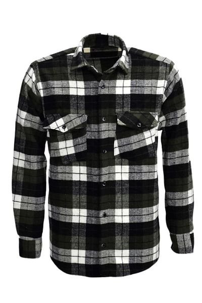 wolente Мъжка риза Lumberjack с двоен джоб, стандартна кройка, BGL-ST03253