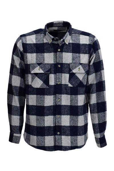 rasstmen Мъжка риза Lumberjack с двоен джоб, с прилепнала кройка, BGL-ST03263
