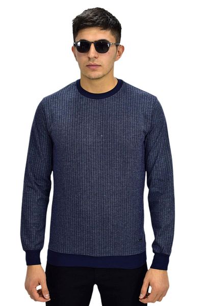 Raymons Мъжки спортен суитшърт с кръгло деколте R2270 BGL-ST03187