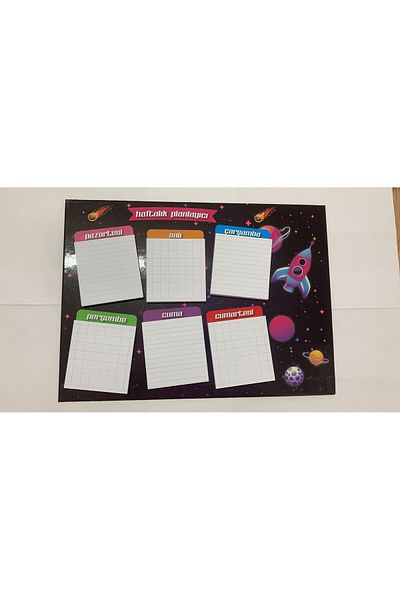 Paste Notes Notyaz Başarı Weekly Planner Set (bh-393)