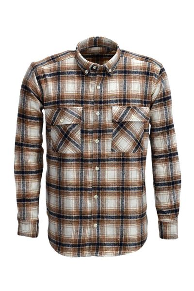 rasstmen Мъжка риза Lumberjack с двоен джоб, стандартна кройка, BGL-ST03262