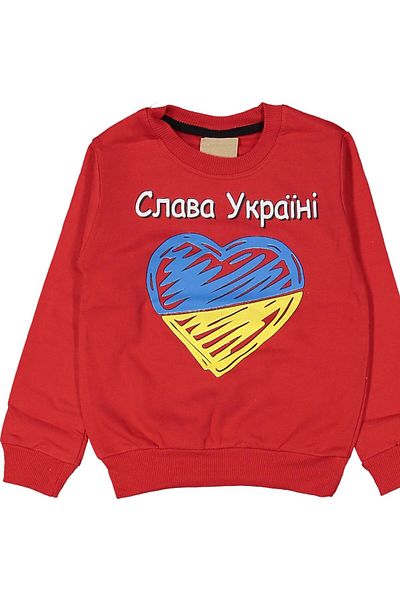 BAGLAN Суитшърт с щампа на сърце за момиче BGL-ST03635