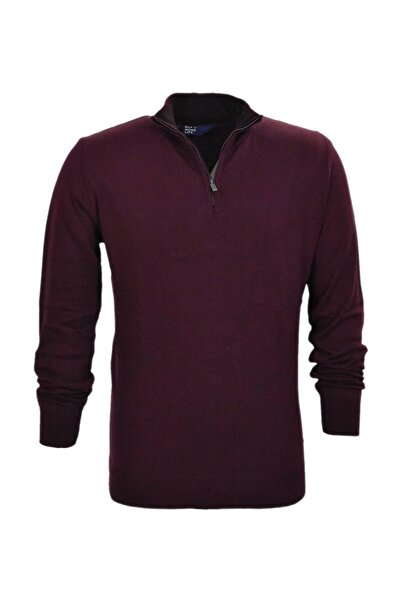 Raymons Men's Sports Collar Zippered Sweater - R22949 Bgl-st03181