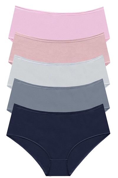 Newlilla 1007 Damen Mix 5-teilige Daily Bato Höschen 1007-v12