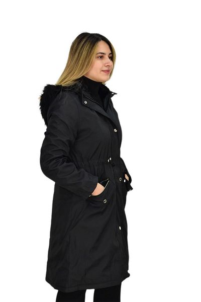 ressam Women's Hooded Bondid Coat K3065 BGL-ST03289