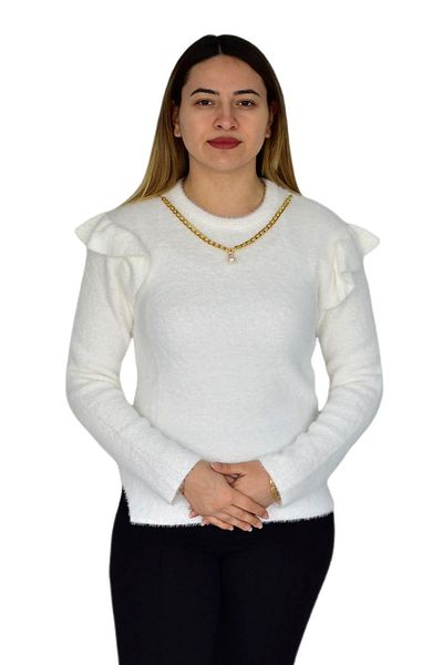 CAPTURE Women's Soft Knitwear Chain Sweater BGL-ST03356