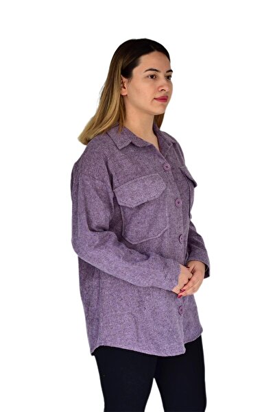 Woow Women's Double Pocket Lumberjack Shirt 2273 BGL-ST03279