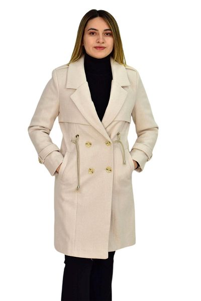 ressam Women's Stamp Coat K3018 BGL-ST03285