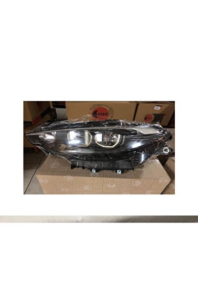 ESER Fiat Egea Ledli Mercekli Motorlu Sol Far 2015 Uyumlu (İÇİ SİYAH OLAN MOD...