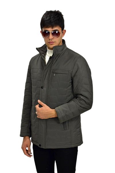 DYNAMO Men's Plus Size Sports Judge Collar Coat M3100 BGL-ST03239