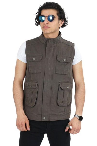 DYNAMO Men's Large Size Sports Hunting Vest 9490 BGL-ST03044