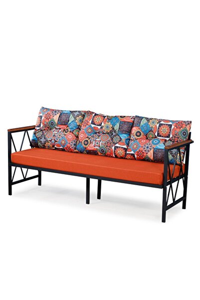 Sosyal Medya Dekorasyon 3'lü Koltuk, Balkon Mobilyası, Bahçe, Cafe, Ofis Ve H...