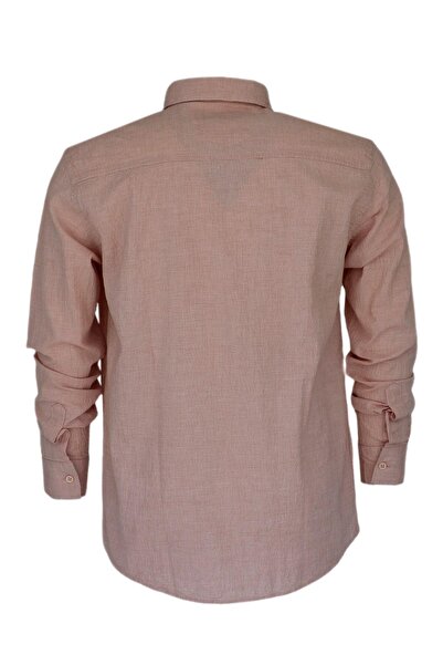 DYNAMO Чоловіча бавовняна літня сорочка з довгими рукавами 9622 BGL-ST03739