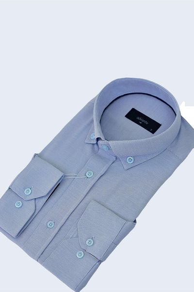 ADVANTE Men's Classic Long Sleeve Shirt Honeycomb BGL-ST03502
