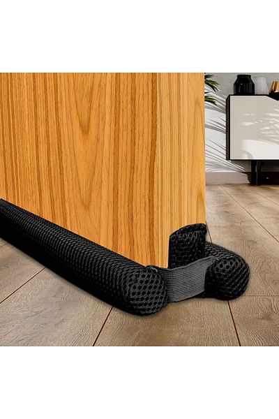 OKAVANGO Under Door Anti-Wind, Door-Window Tapes Black
