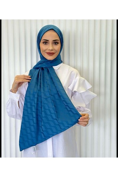 Misa Waterway Blue Shawl