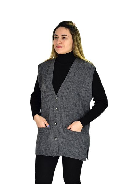 Çalıkuşu Vestă de damă cu buzunare BGL-ST03344