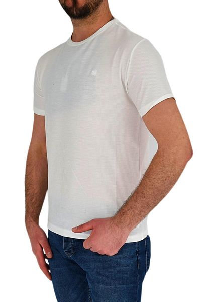 naykı Men's Crew Neck T-Shirt Waffle Bgl-st01892