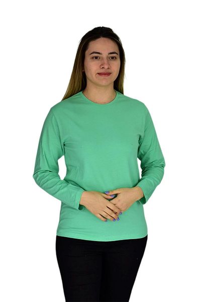 BAGLAN Γυναικείο μακρυμάνικο Basic Body Plus Size BGL-ST03340
