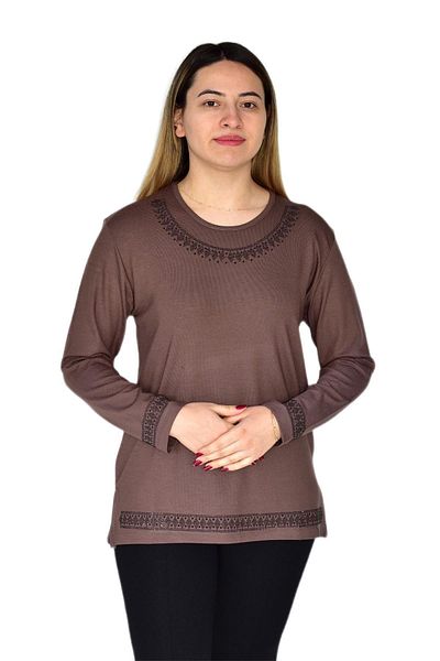 ÖZCAN Women's Nergiz Seasonal Blouse BGL-ST03383