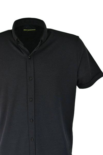 Raymons Ανδρικό μπλουζάκι με κουμπιά μπροστά R4680 BGL-ST03770