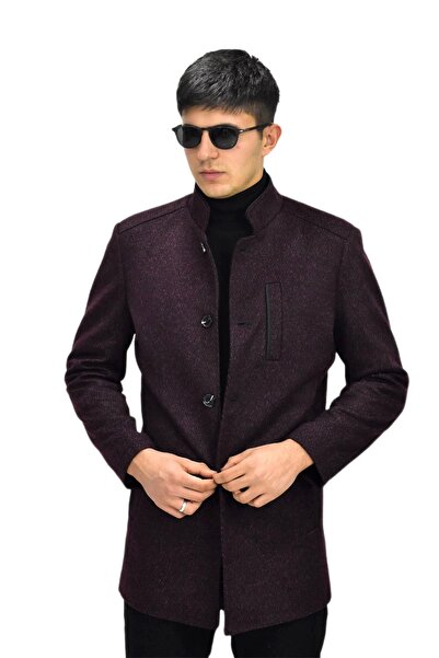 BAGLAN Ανδρικό παλτό με γιακά δικαστή BGL-ST03412