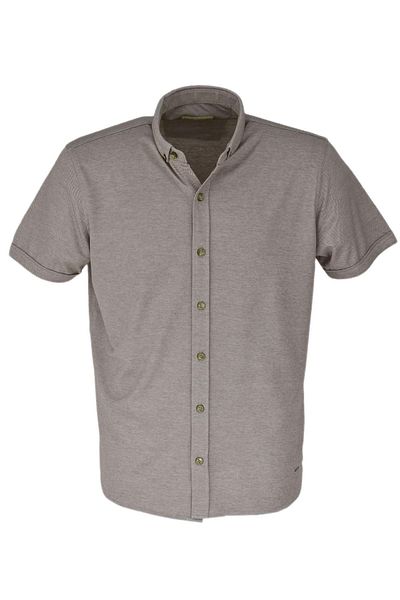Raymons Tricou cu guler cu nasturi în față pentru bărbați R4680 BGL-ST03770
