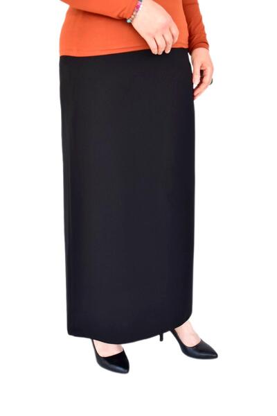 LİNAVİS Kadın Uzun Kalem Etek Kapalı Yırtmaç-2019 BGL-ST02973