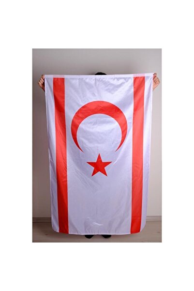 ZC Bayrak Kıbrıs Milli Gönder Bayrağı Raşel Kumaş Dijital Baskı