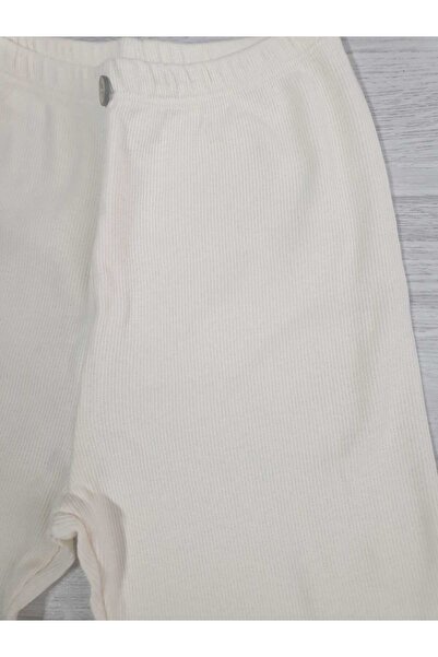Mother Love EKRU PAMUKLU TAYT PANTOLON