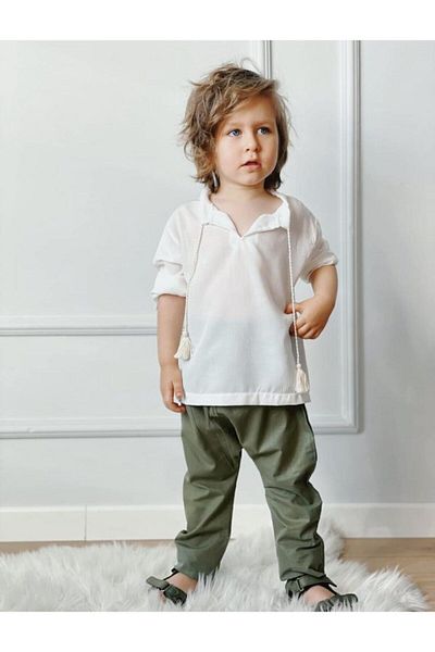 bohemiankids baby wear مجموعة أياز العلوية السفلية