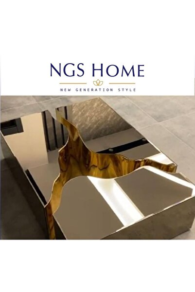 NGS HOME New Generation Style Ngs Home - Dikdörtgen Orta Sehpa 3 Parça