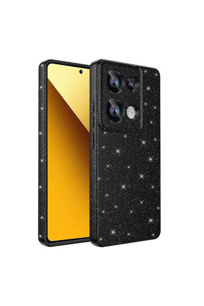 Nezih Case Xiaomi Redmi Note 13 Pro 4G Kılıf Kamera Korumalı Simli Lüks Uyuml...