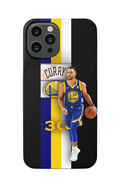 izzytech تصميم ستيفن كاري متوافق مع حافظة هاتف آيفون 12 برو ماكس مقاومة للصدمات