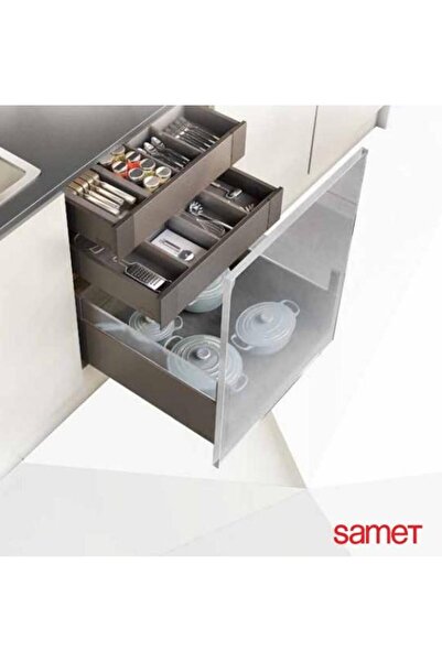 SAMET Smart Flow Çekmece Rayı Bordürsüz 500mm